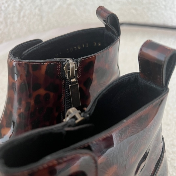 NEVER WORN- Saint Laurent Multi Color Belle 45mm Ankle Boots - Picture 5 of 8